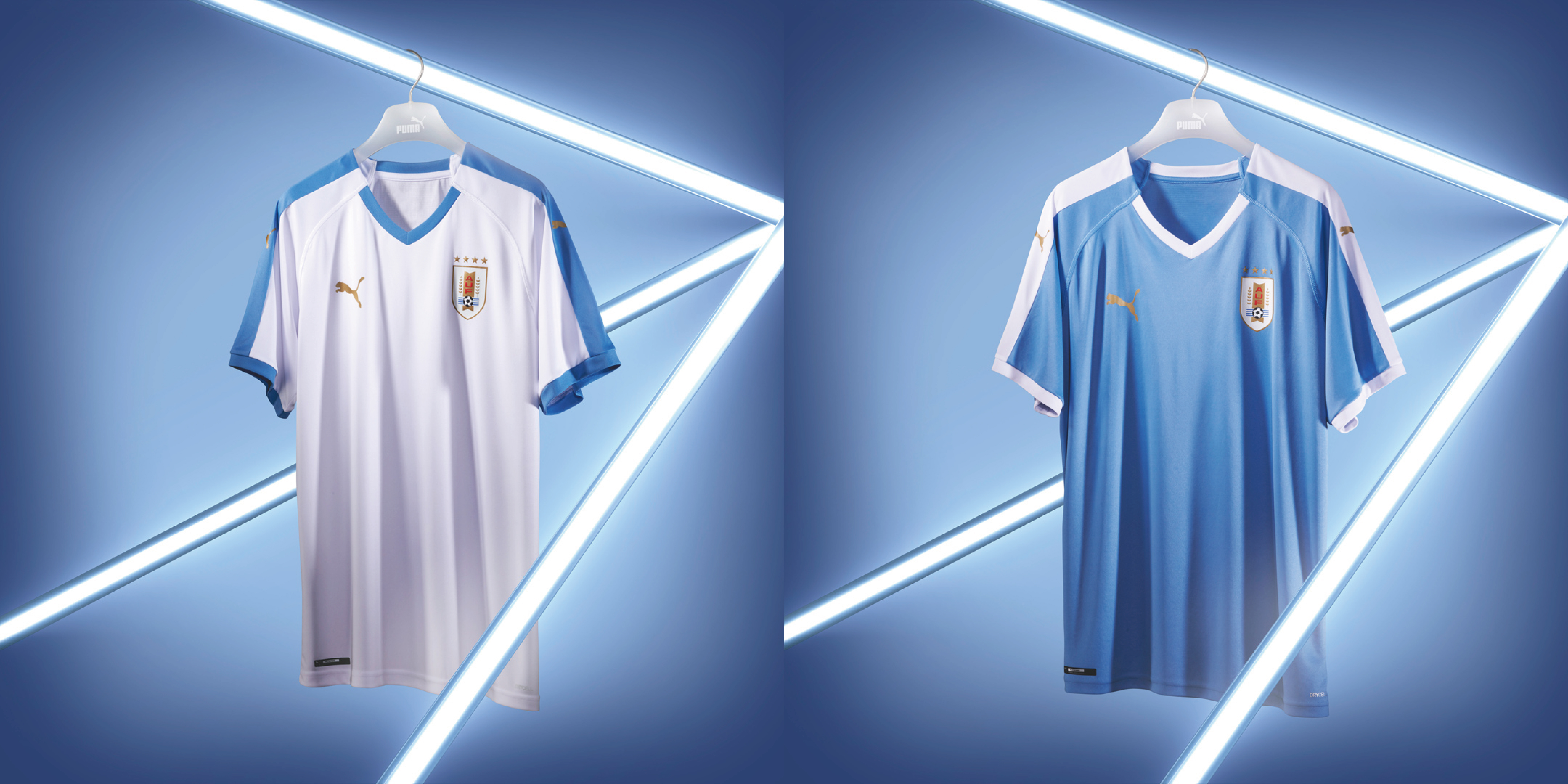 Uruguai 2019 equipe nacional nova Camisola